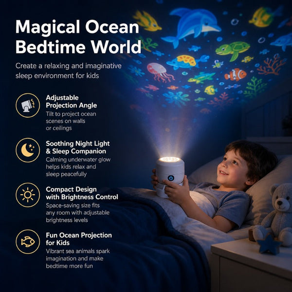 Magical Rotating Night Projector
